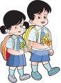 1052864-Royalty-Free-Vector-Clip-Art-Illustration-Of-School-Kids-Carrying-Flowers-2[1]