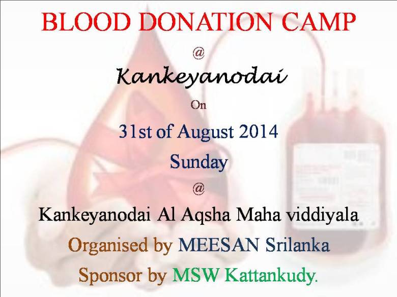 Blood donation