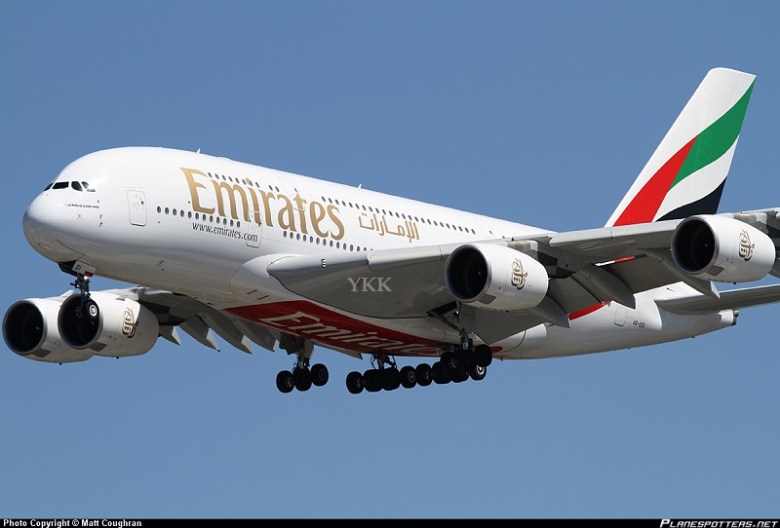 emirates plane