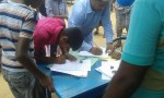 signing