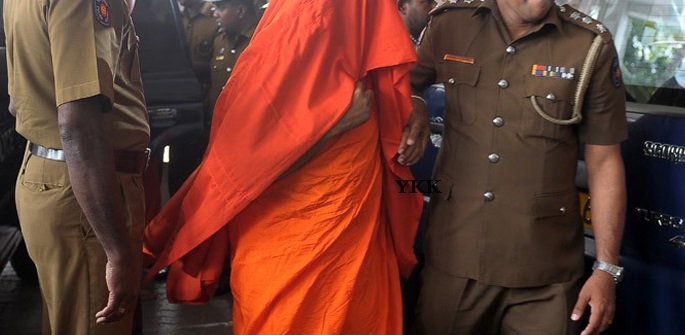 monk arrest