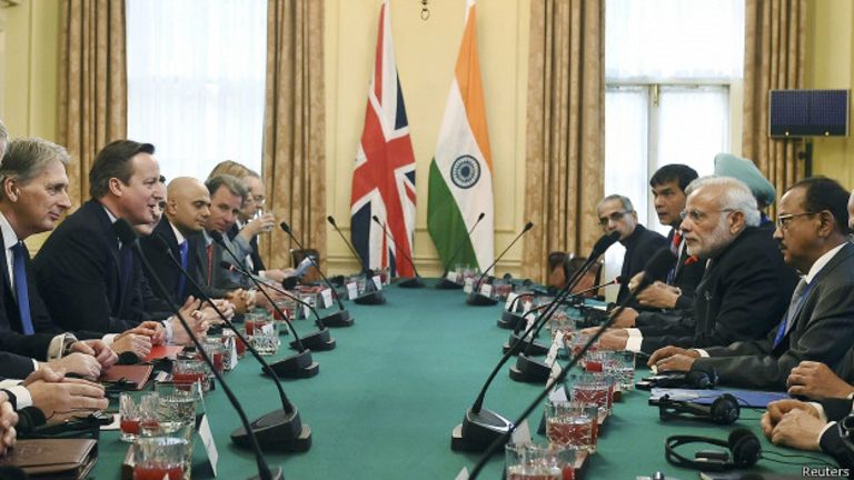 india uk modi cameron